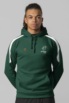Unisex Totem Performance Hoodie Forest Green/White