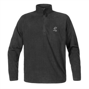 1/4 Zip Fleece Black