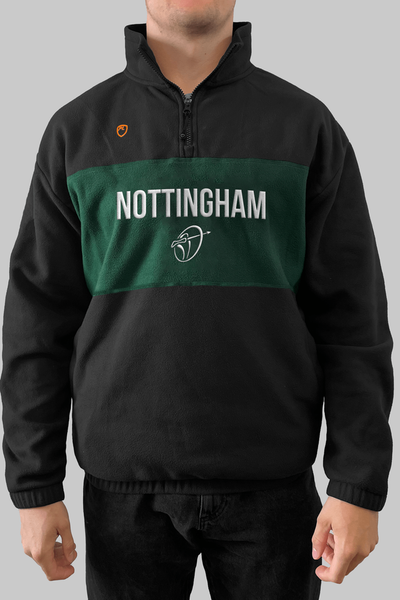 Unisex Oversized Fleece Black